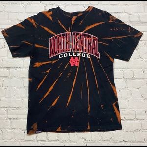 North Central Reverse Tie Dye T Shirt